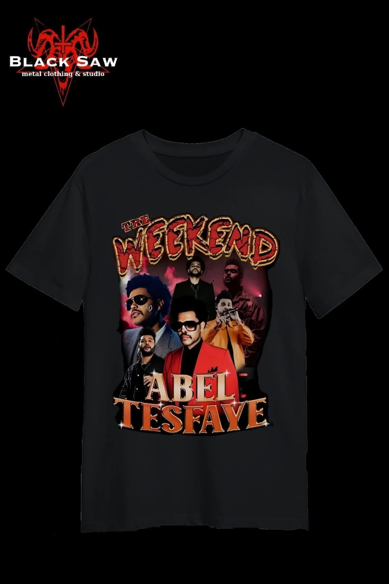 The Weeknd Desenli KODSİYAHSAW