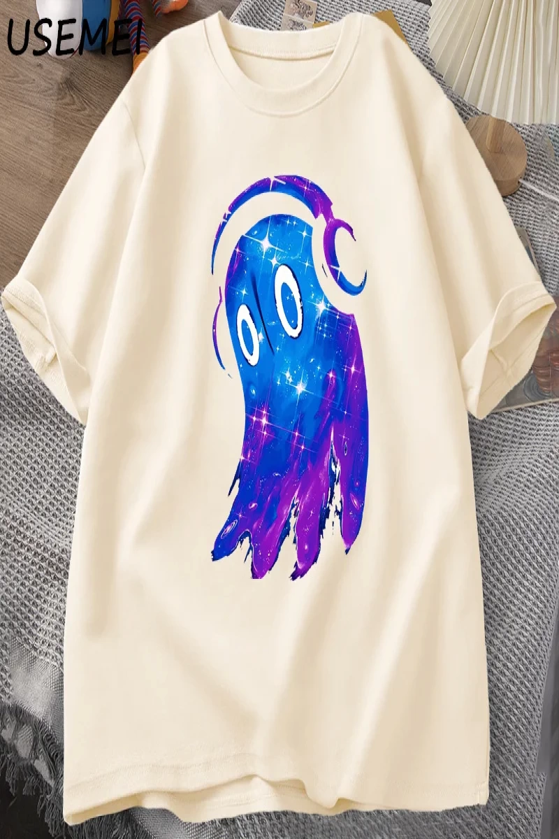 Undertale Napstablook müzik hayalet T Shirt rahat pamuk kısa kollu erkekler Sclothes O boyun  2933