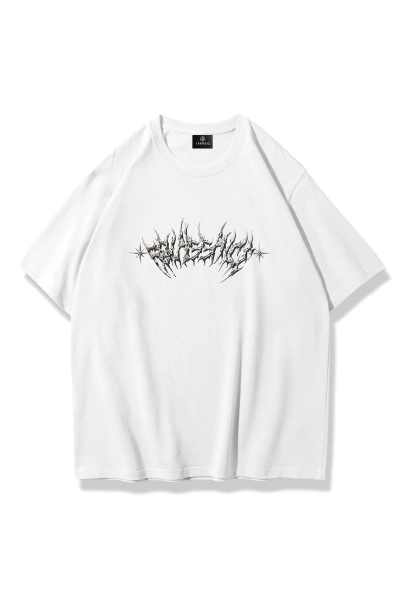 Unisex Angel Tshirt Beyaz