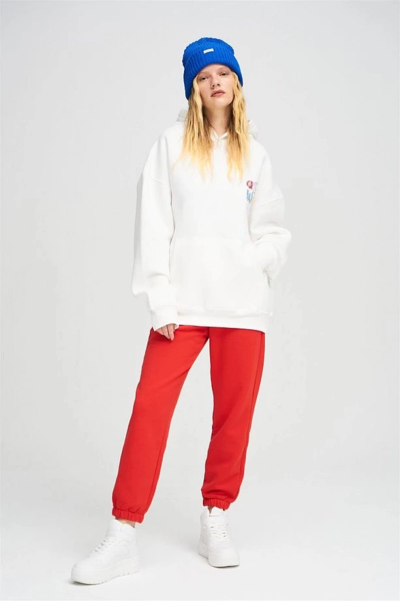 Unisex As It Was Sweatshirt Hoodie Beyaz