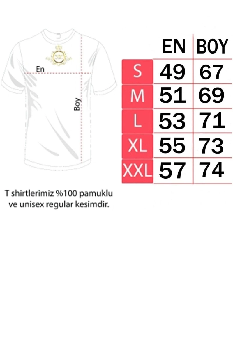 Unisex Beyaz Tasarım Tshirt Gsc-147