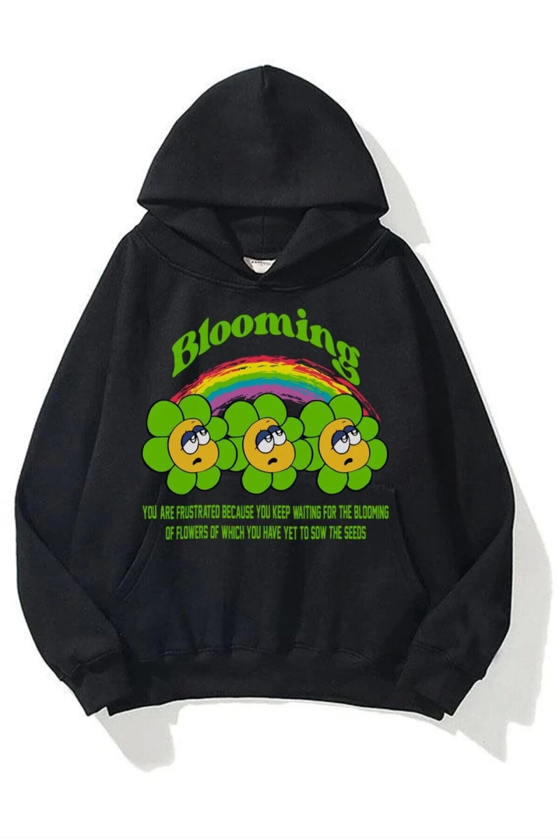 Unisex Blooming Sweatshirt Hoodie