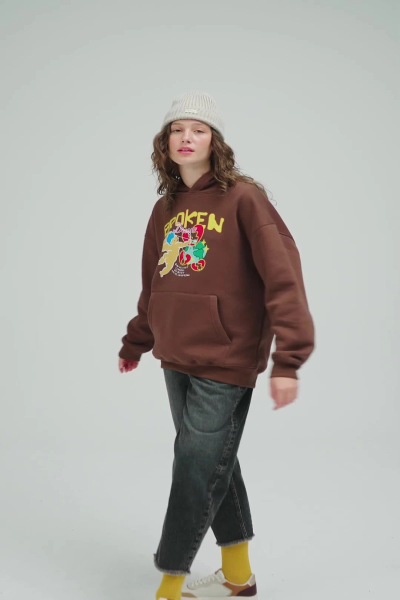 Unisex Broken Dreams Sweatshirt Hoodie