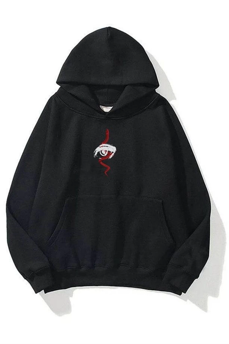 Unisex Capitalism Sweatshirt Siyah