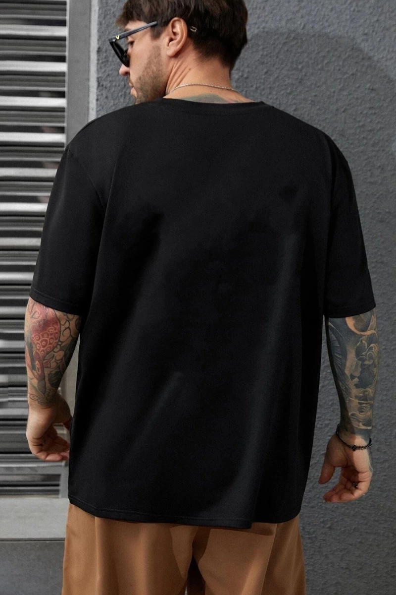 Unisex Cr7 Baskılı T-shirt