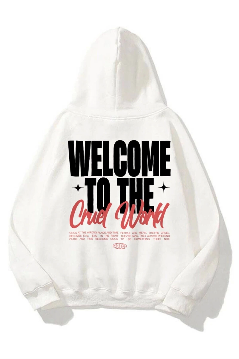 Unisex Cruel World Sweatshirt Hoodie