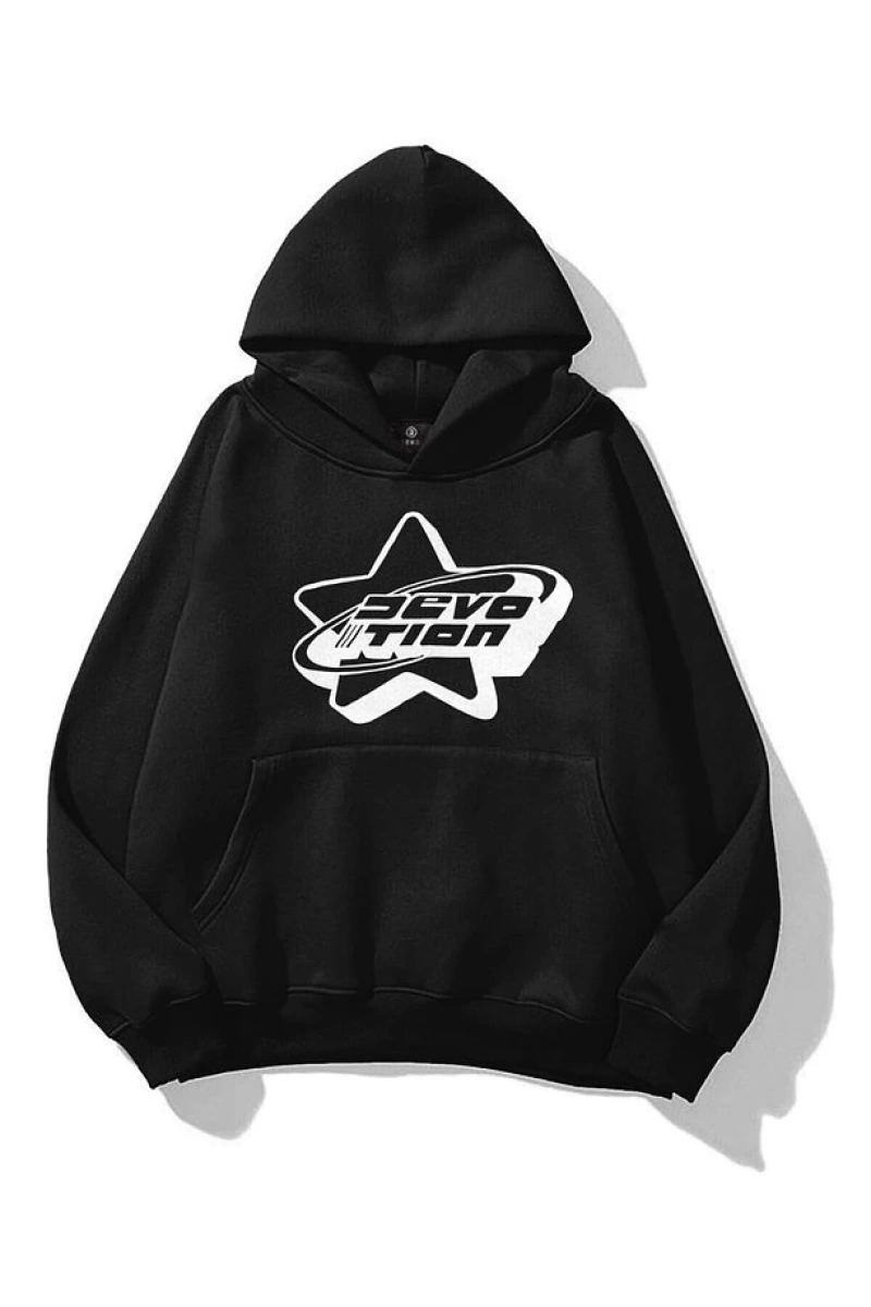 Unisex Devotion Sweatshirt Siyah