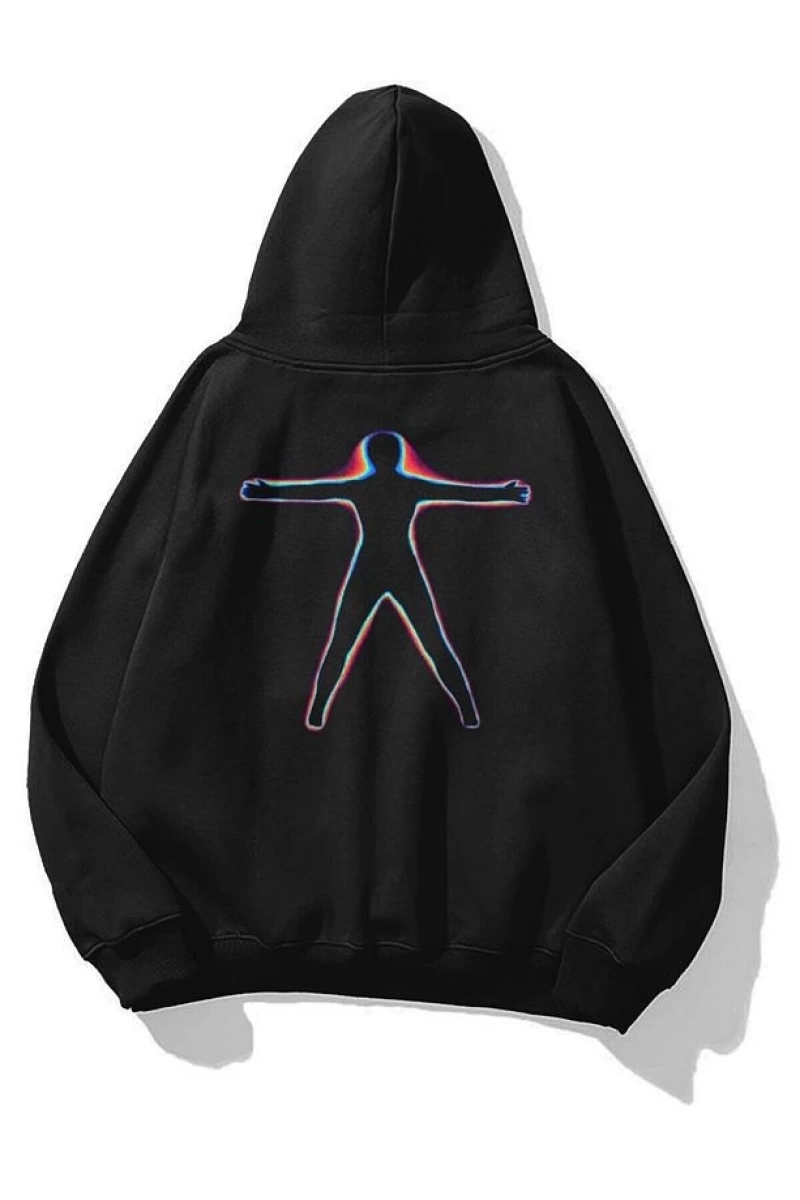 Unisex Escape Sweatshirt Siyah