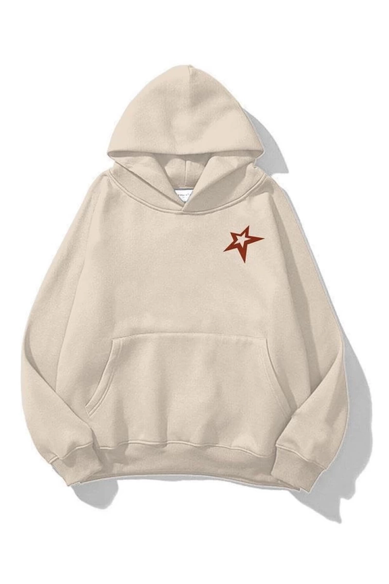 Unisex Ethereal Star Sweatshirt Gri