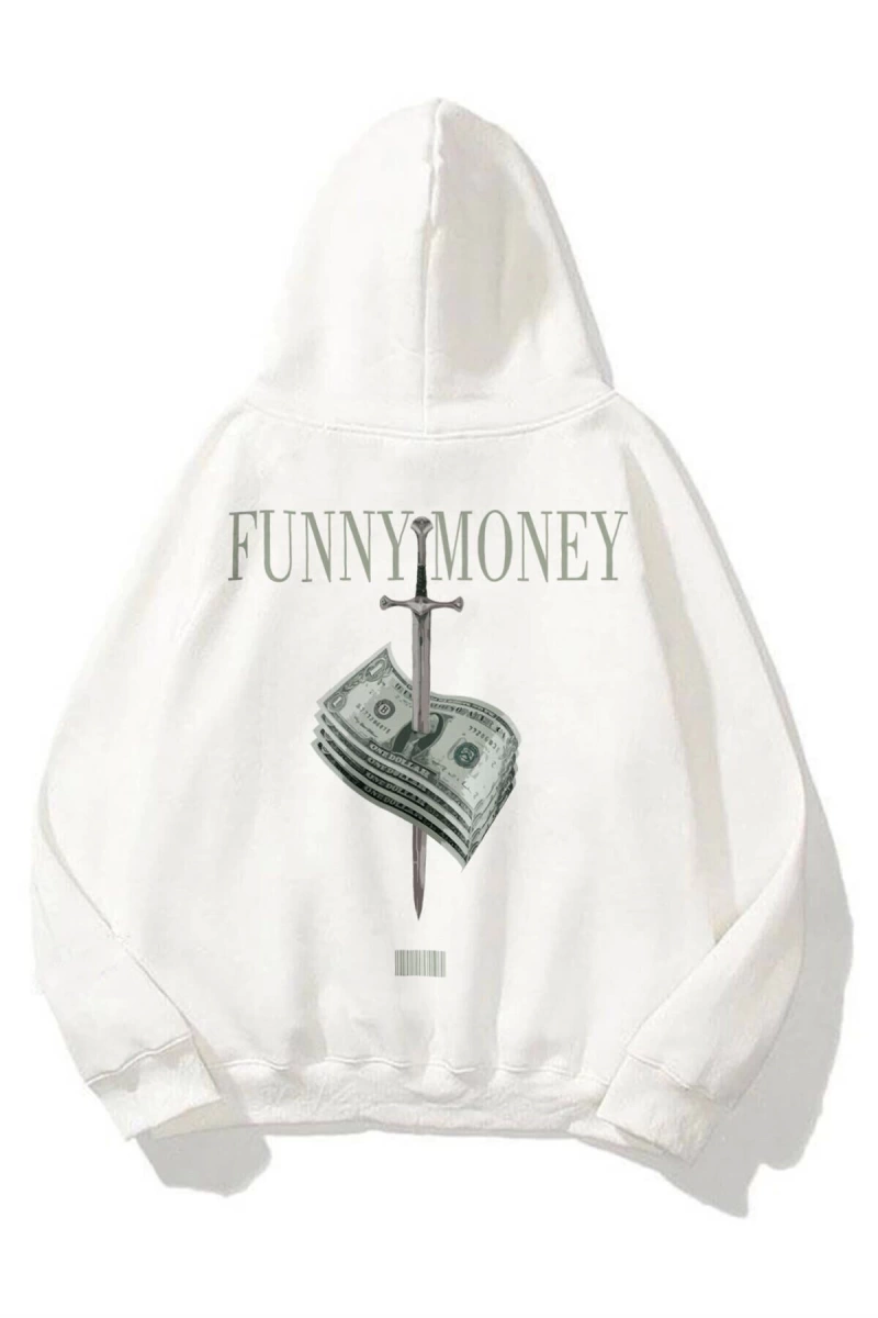 Unisex Funny Money Sweatshirt Hoodie