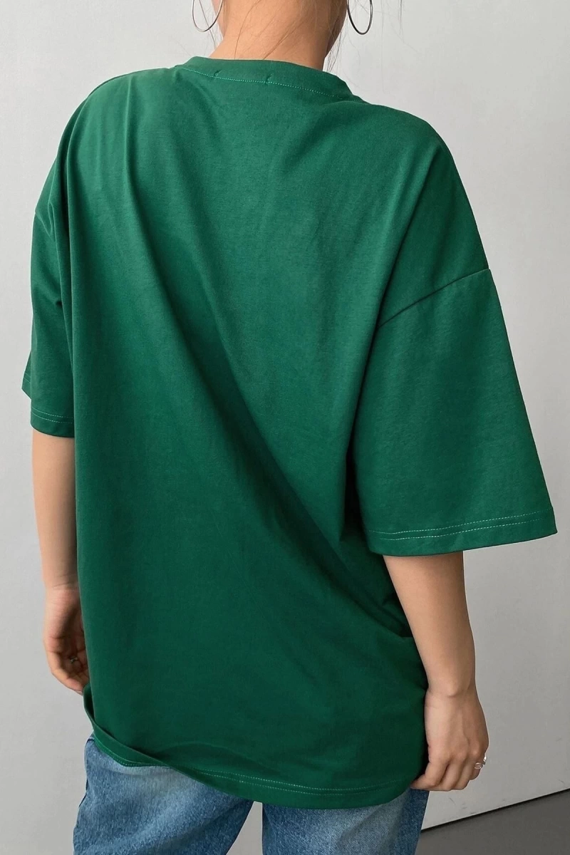 Unisex Girl Gang Baskılı T-shirt