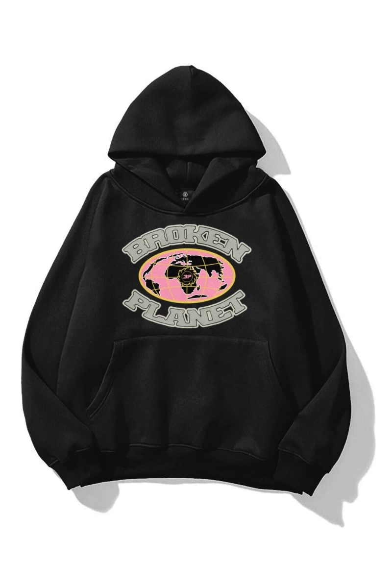Unisex Globe Broken Planet Sweatshirt