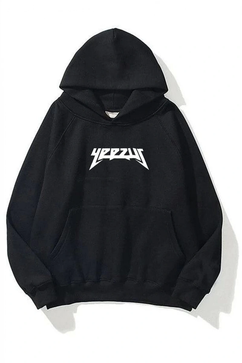 Unisex God Wants You Yeezus Siyah Sweatshirt Siyah