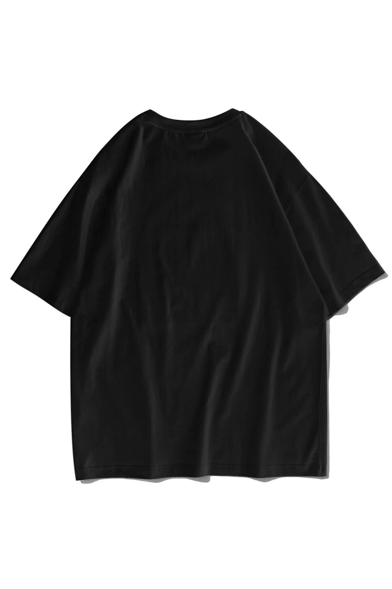 Unisex Hannah Montana Siyah Tshirt