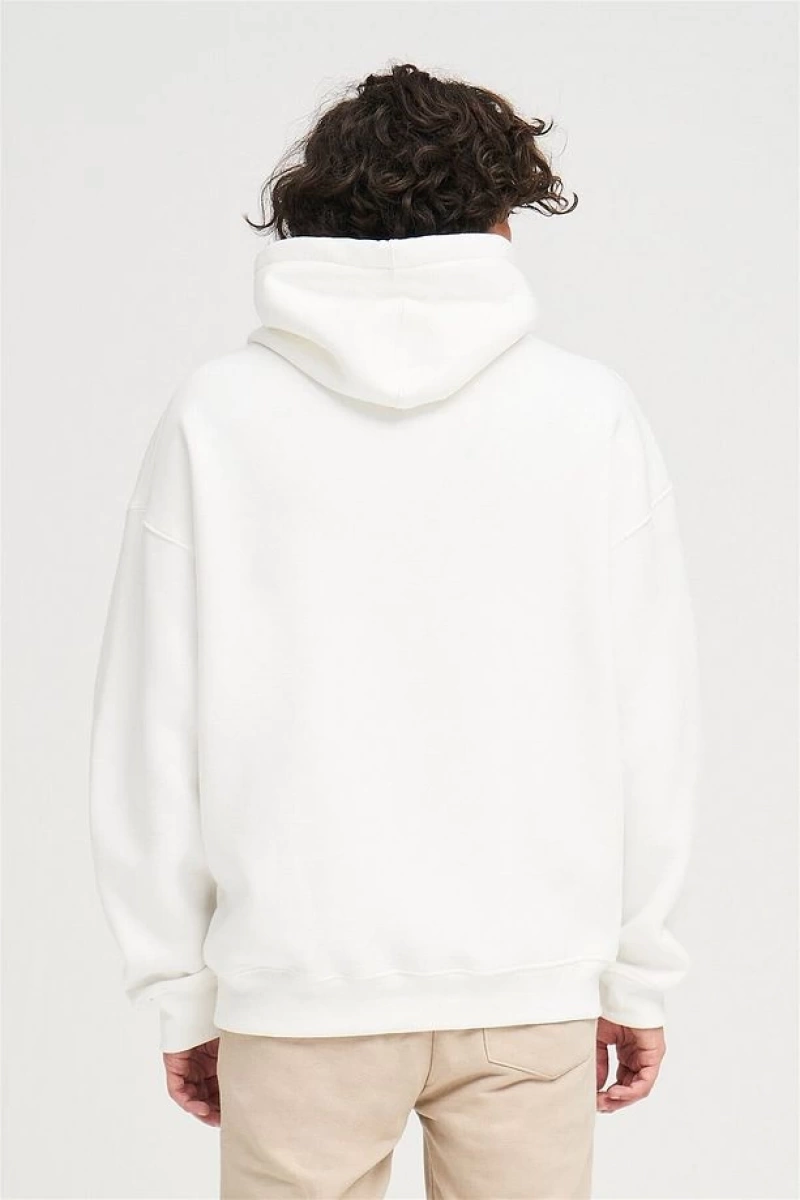 Unisex Harajuku Girl Beyaz Sweatshirt Beyaz
