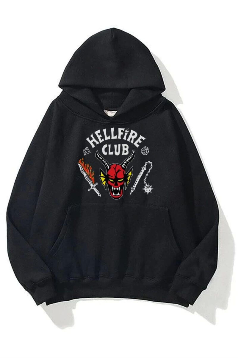 Unisex Hell Fire Club Sweatshirt Hoodie