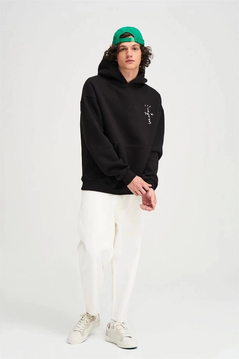 Unisex Highest In The Room Sweatshirt Siyah