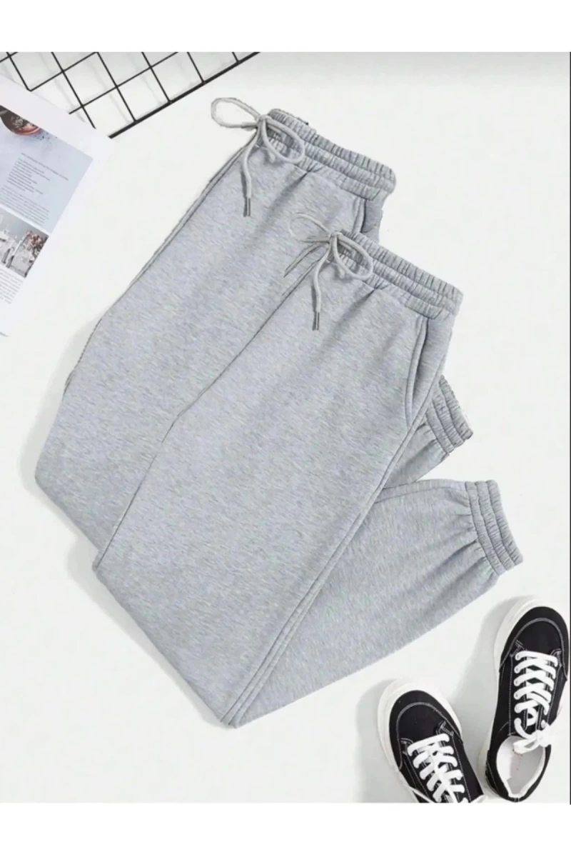 Unisex İkili Eşofman Altı 2 li Siyah