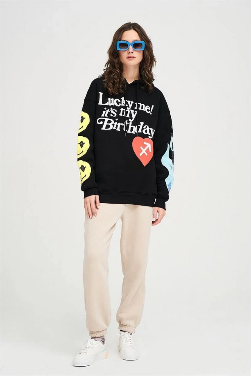 Unisex Its My Birthday Beyaz Sweatshirt Beyaz