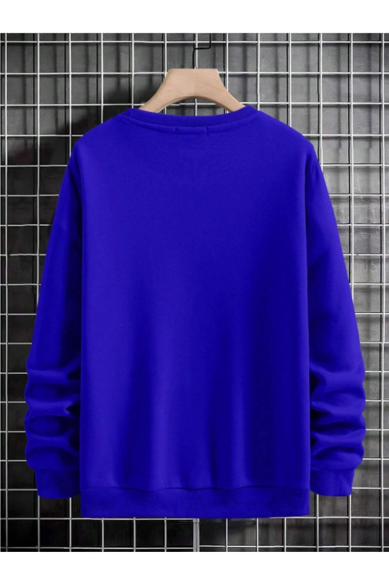 Unisex Kadın/Erkek Hands Renkli Oversize Bisiklet Yaka Pamuklu Sweatshirt