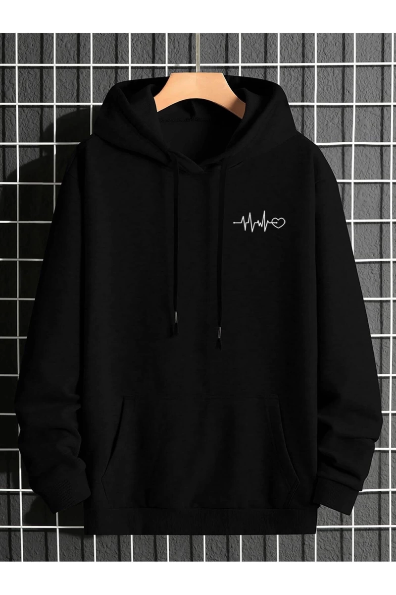 Unisex Kadın/Erkek Harajuka Sokakt Yazılı Grafik Sweat