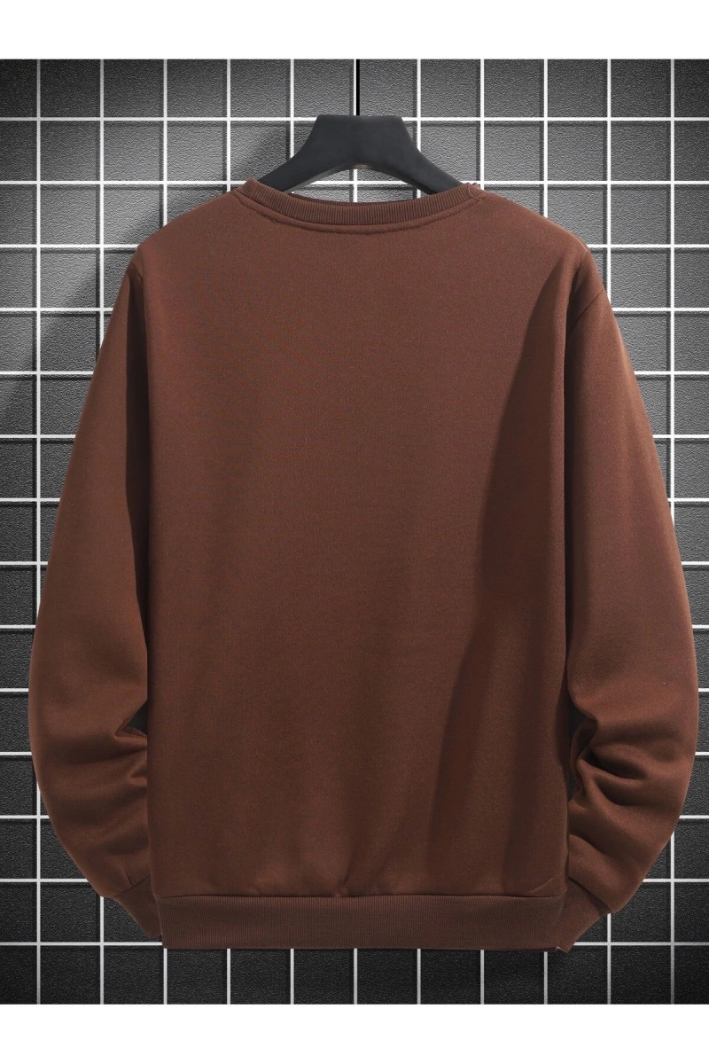 Unisex Kadın/Erkek Harajuka Sokakt Yazılı Grafik Sweat