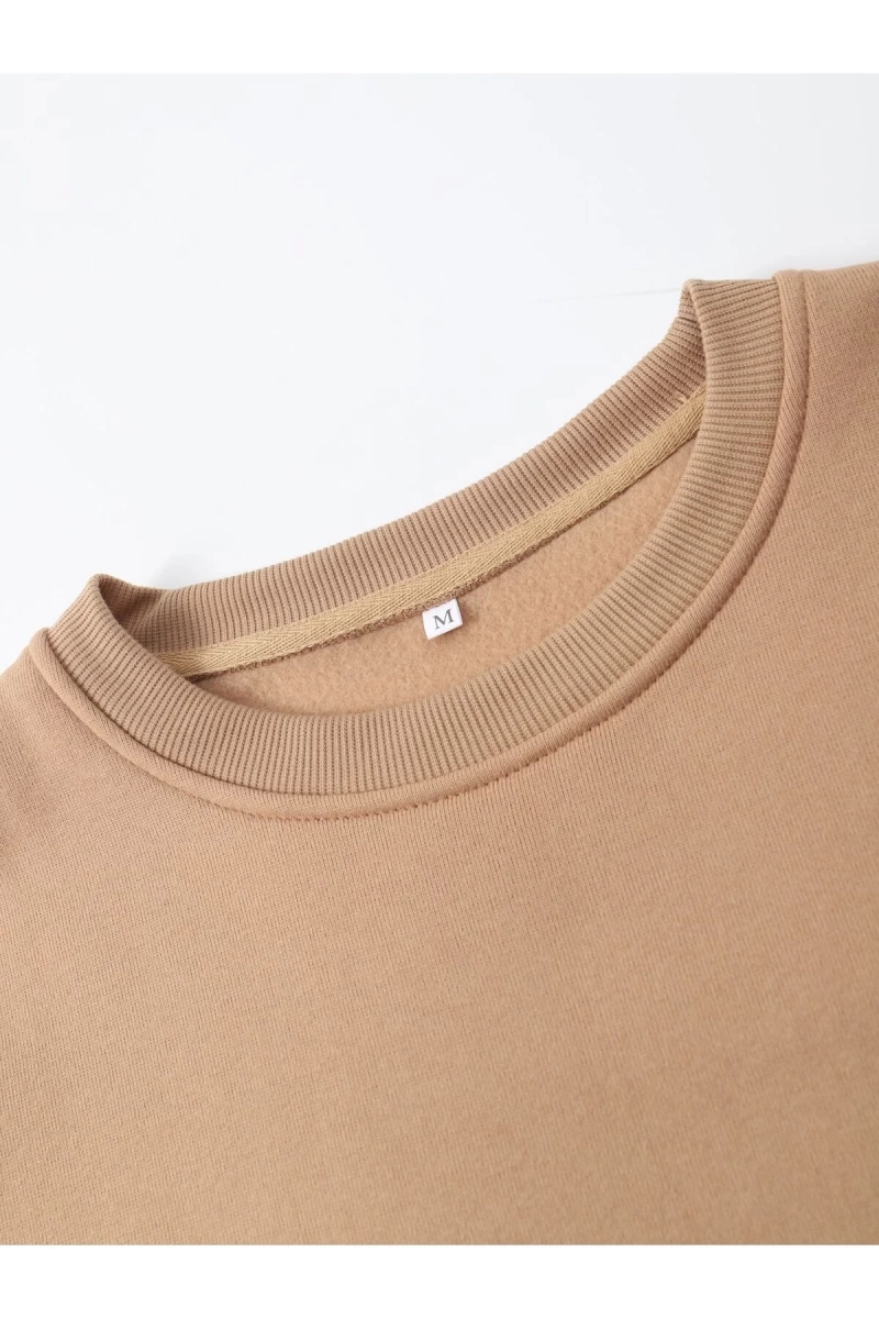Unisex Kadın/Erkek Harajuka Sokakt Yazılı Grafik Sweat