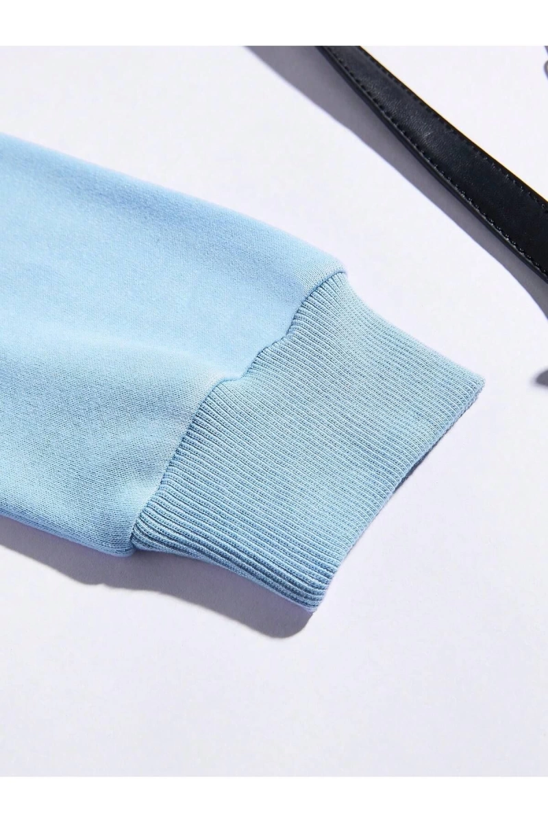 Unisex Kadın/Erkek Harajuka Sokakt Yazılı Grafik Sweat