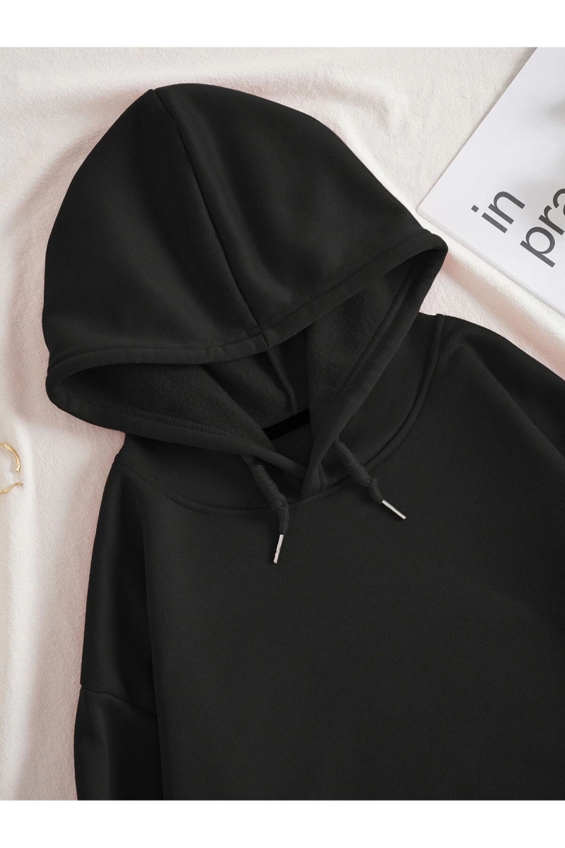 Unisex Kadın/Erkek Harajuka Sokakt Yazılı Grafik Sweat