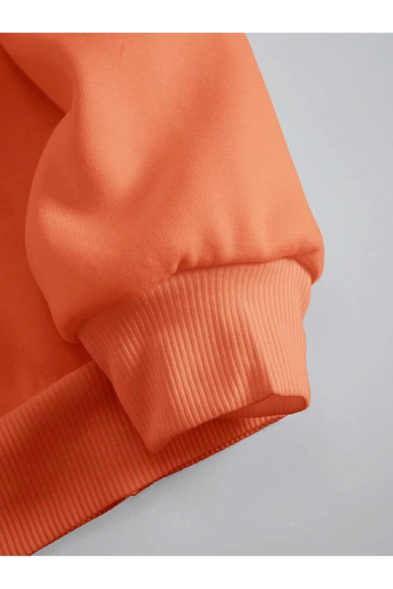 Unisex Kadın/Erkek Yazılı Grafik Sweat