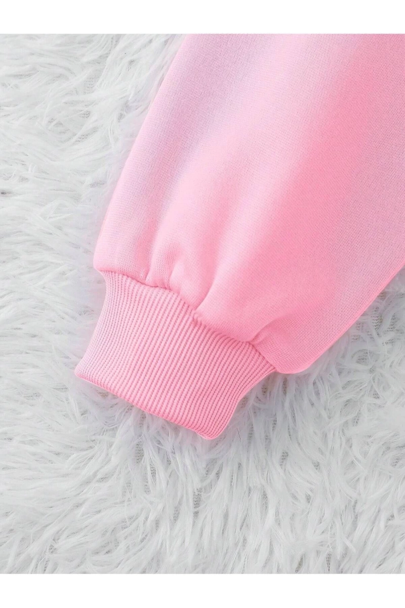Unisex Kadın/Erkek Yazılı Grafik Sweat