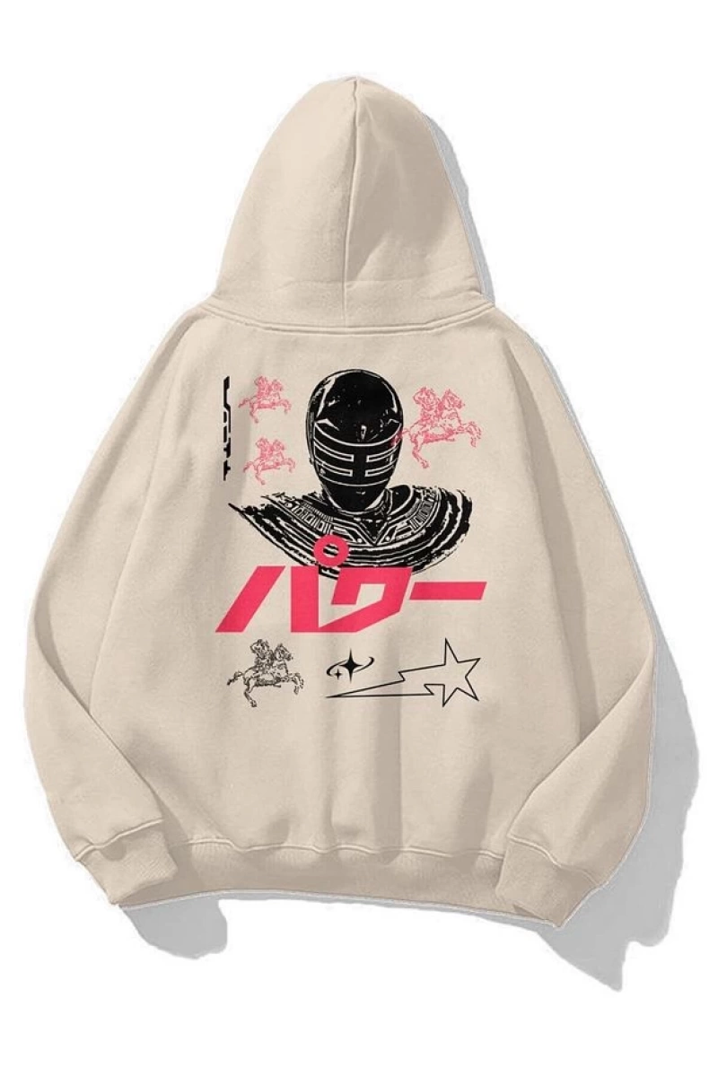 Unisex Kask Sweatshirt Pembe
