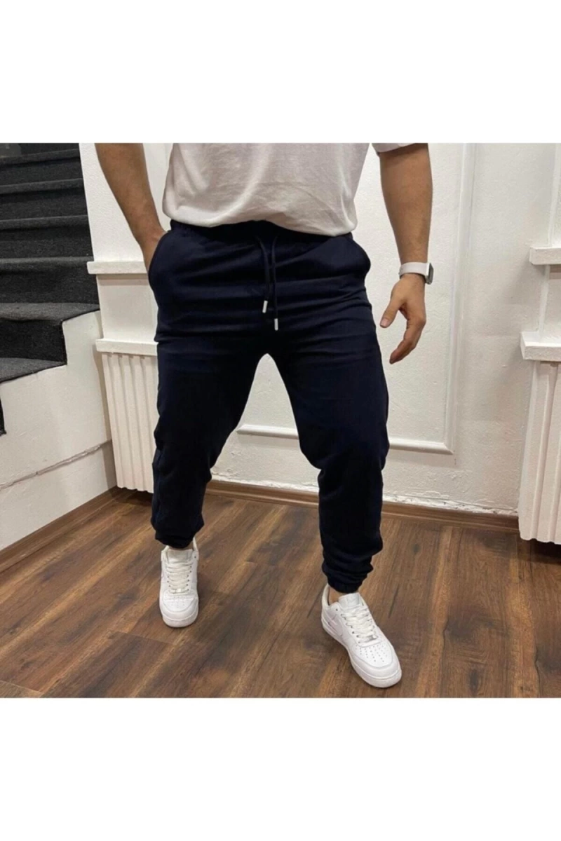 Unisex Koyu Gri Kelepçe Paça Koyu Gri