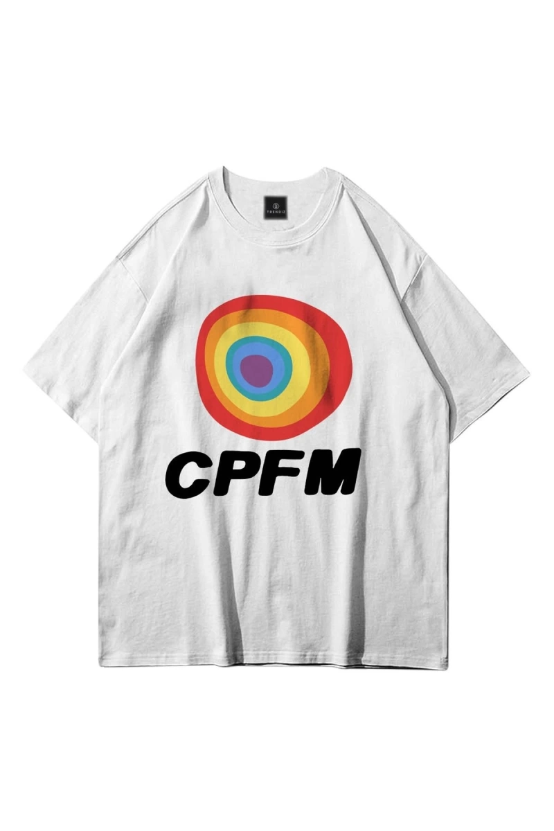 Unisex Live At The Rally Cpfm Beyaz Tshirt