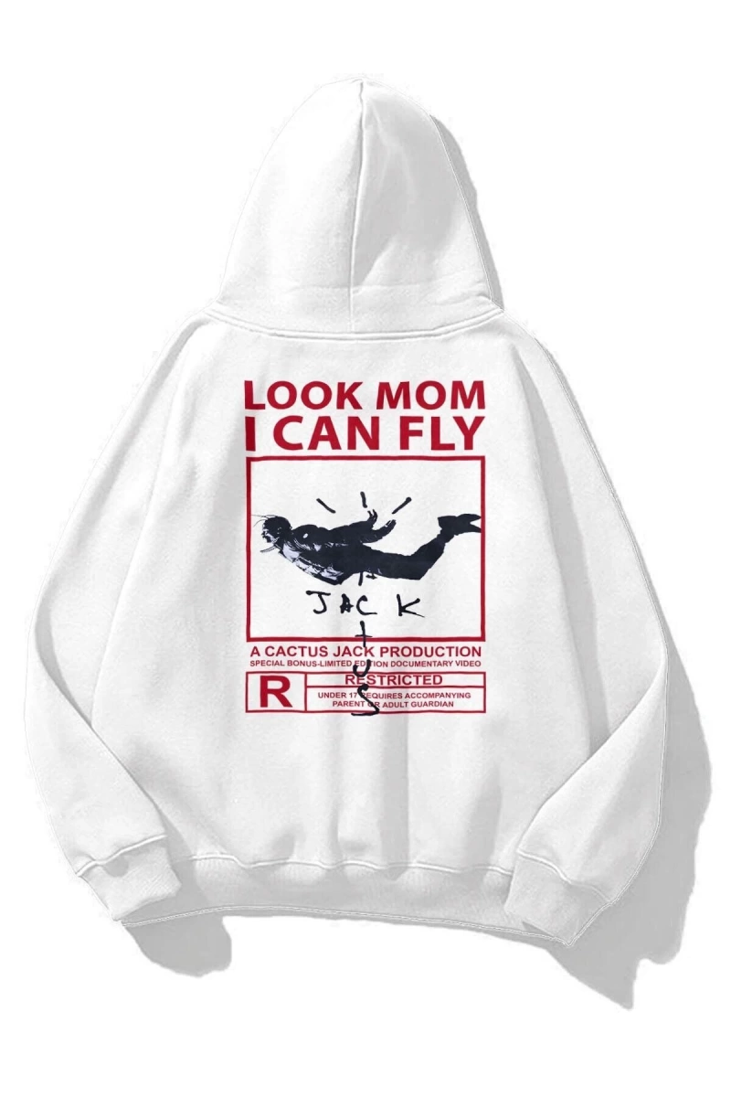 Unisex Look Mom I Can Fly Sweatshirt