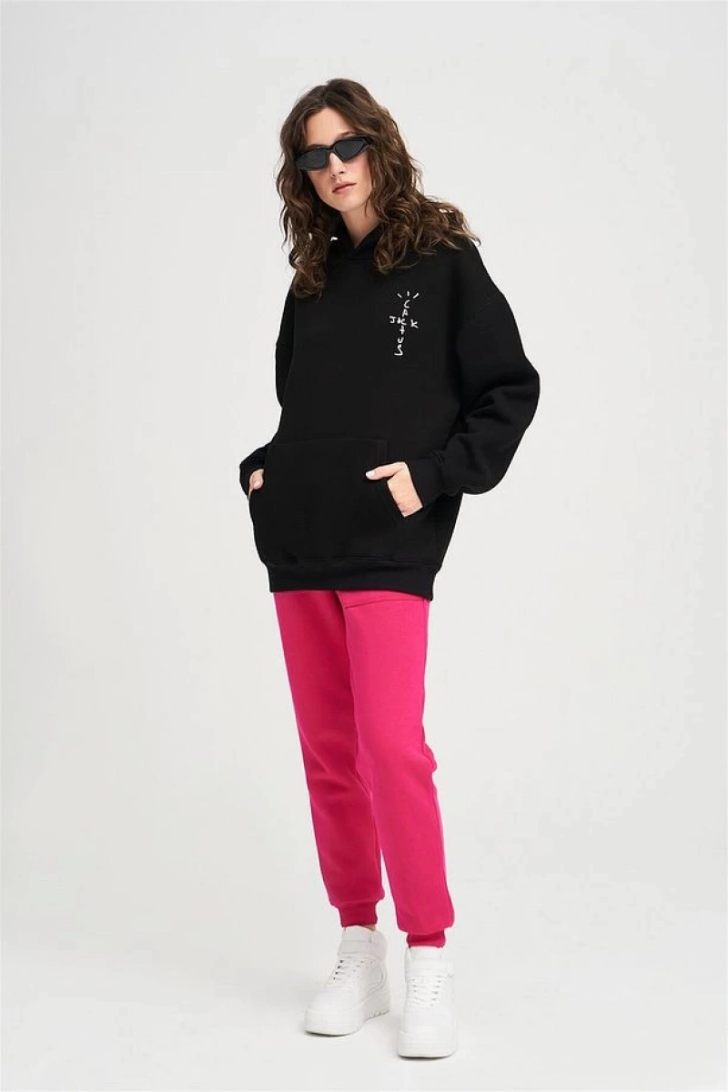 Unisex Look Mom I Can Fly Sweatshirt Beyaz