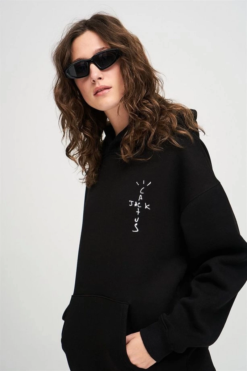 Unisex Look Mom I Can Fly Sweatshirt Beyaz