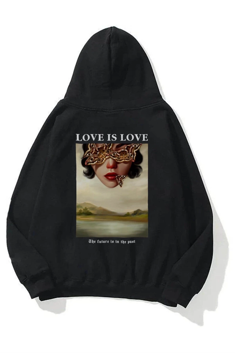 Unisex Love Is Love Sweatshirt Hoodie