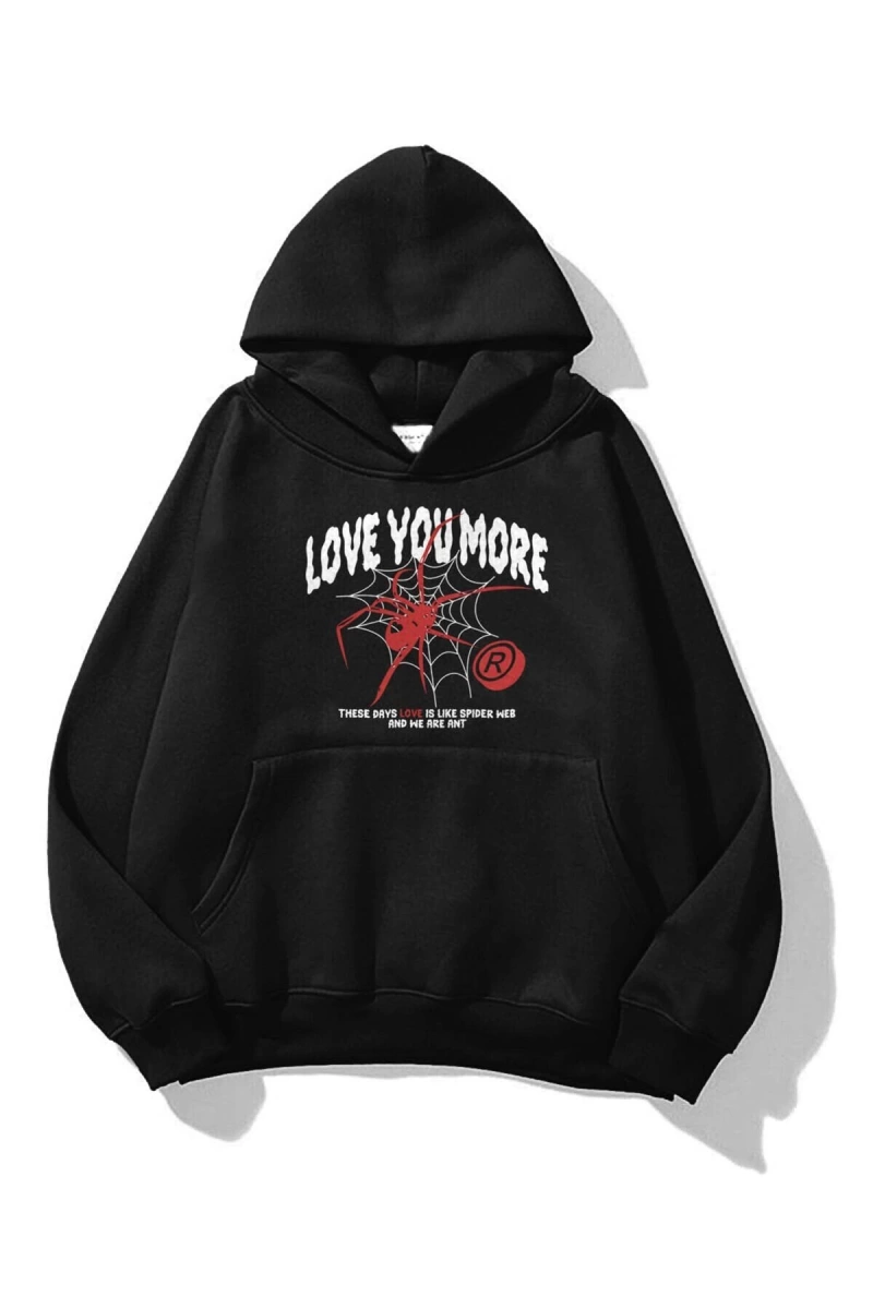Unisex Love You More Sweatshirt Hoodie