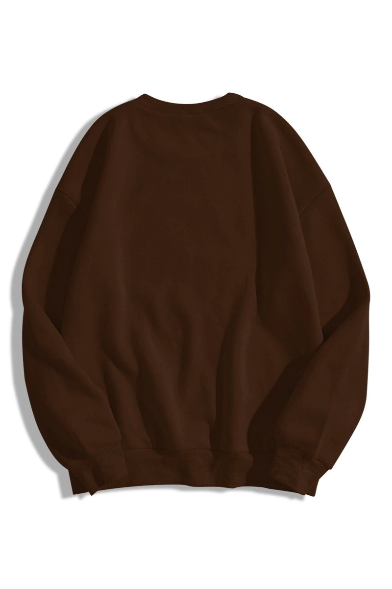 Unisex Mariner Bisiklet Yaka Sweatshirt