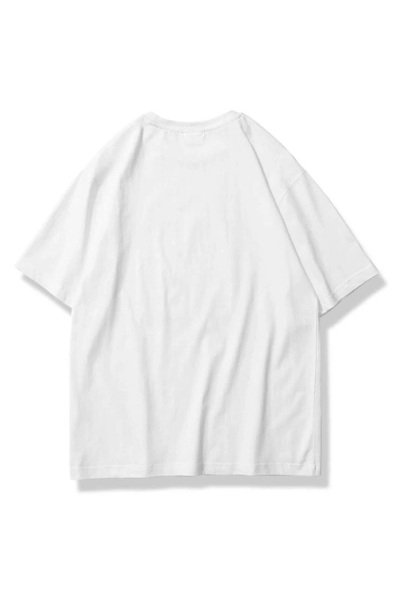 Unisex Nobody Tshirt Beyaz
