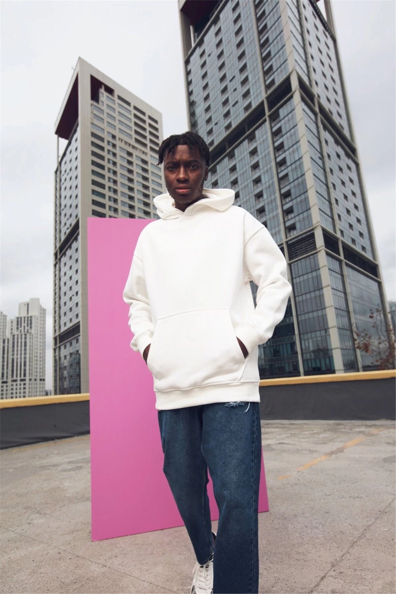Unisex Oversize Basic Sweatshirt Hoodie