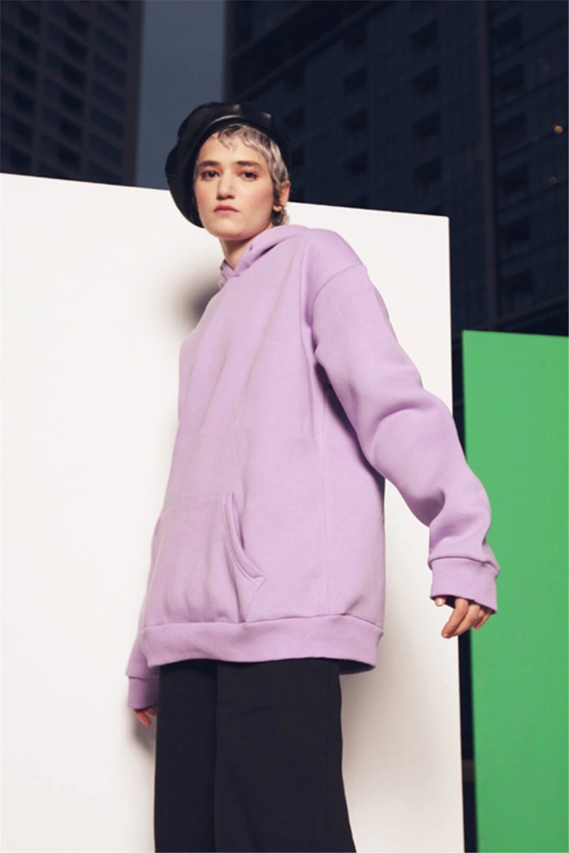 Unisex Oversize Basic Sweatshirt Hoodie