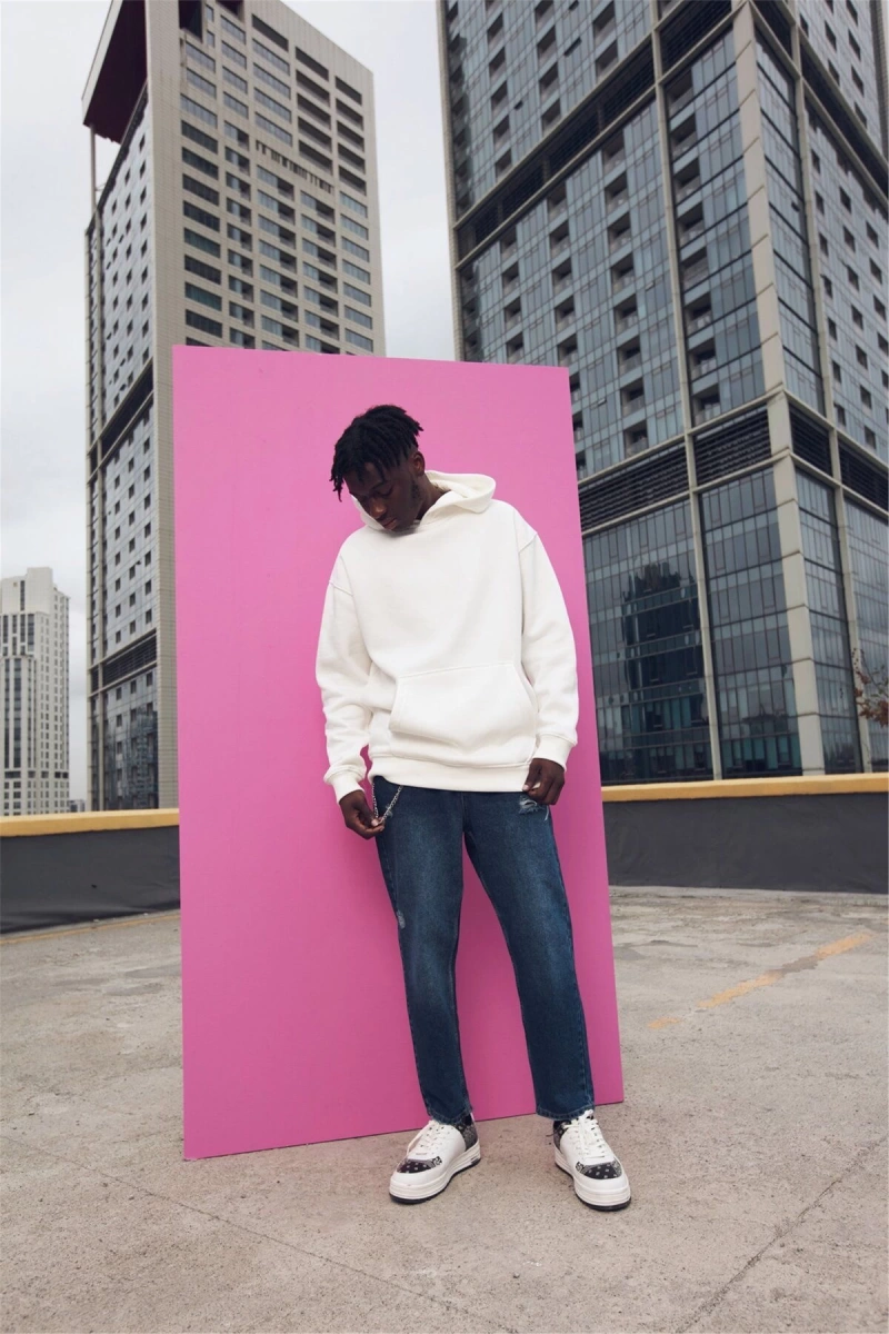 Unisex Oversize Basic Sweatshirt Hoodie