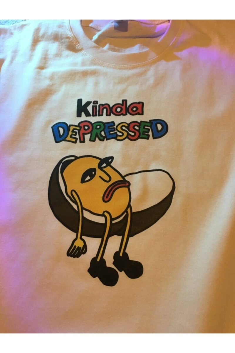 Unisex Oversize Depressed Tshirt