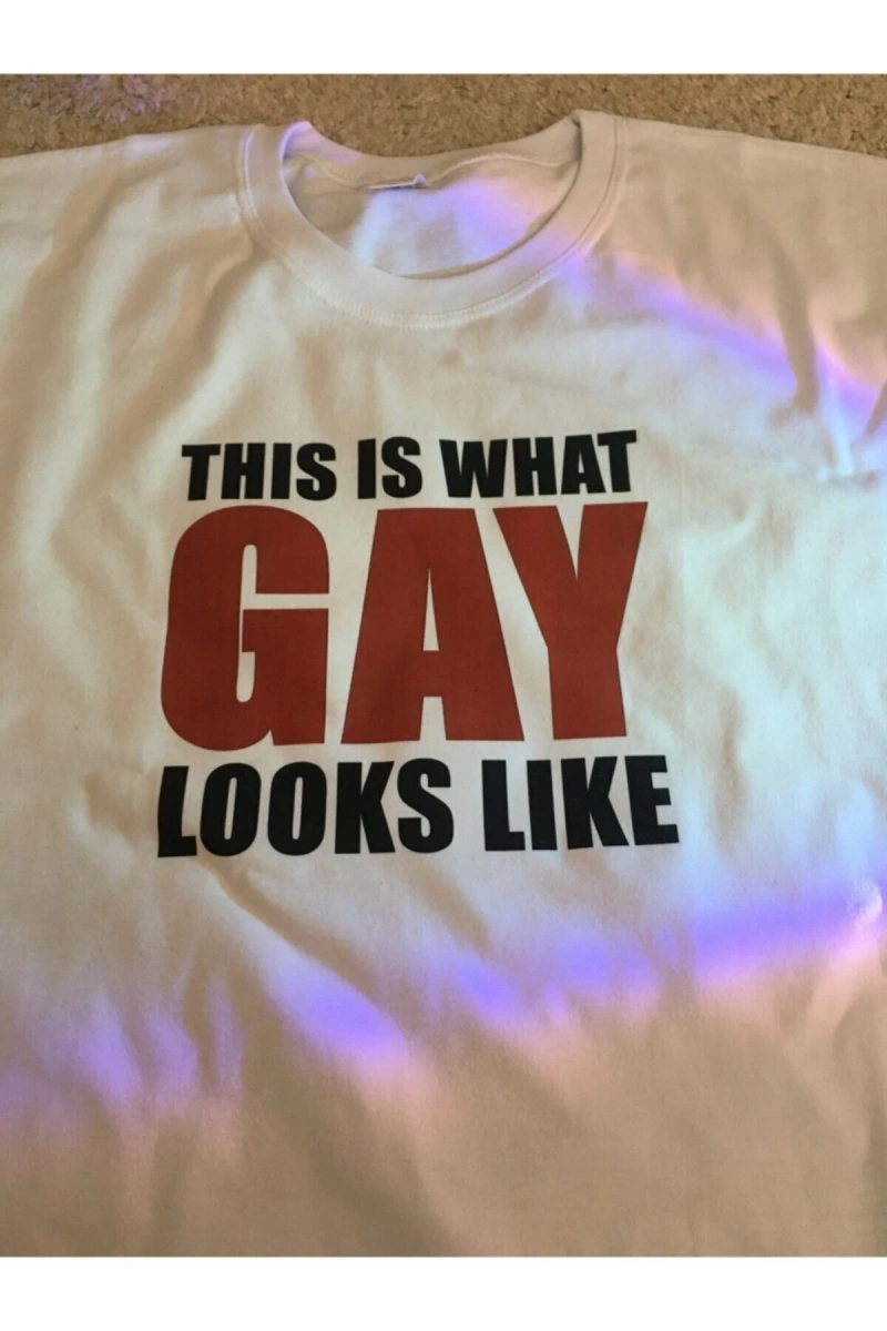 Unisex Oversize Yazılı Pride Tshirt