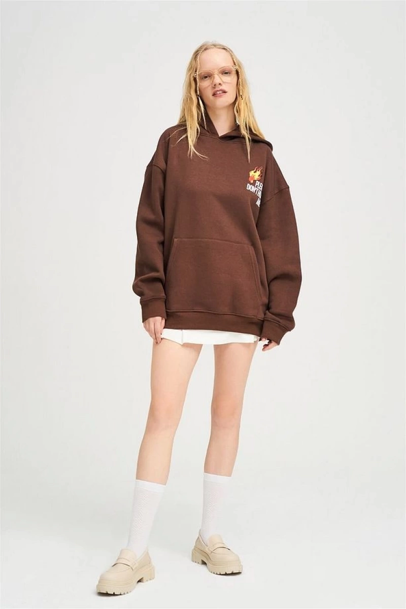 Unisex Please Dont Hurt Me Sweatshirt Hoodie Gri