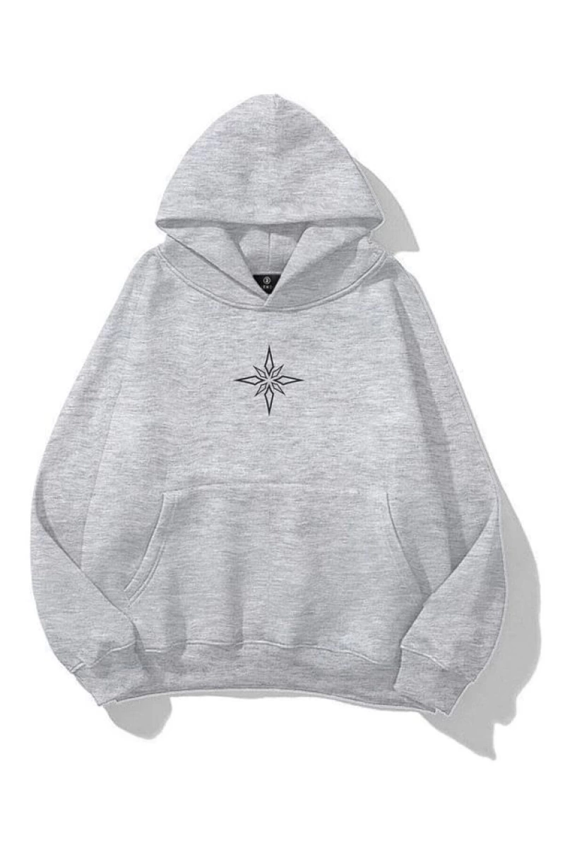 Unisex Pusula Sweatshirt  Gri