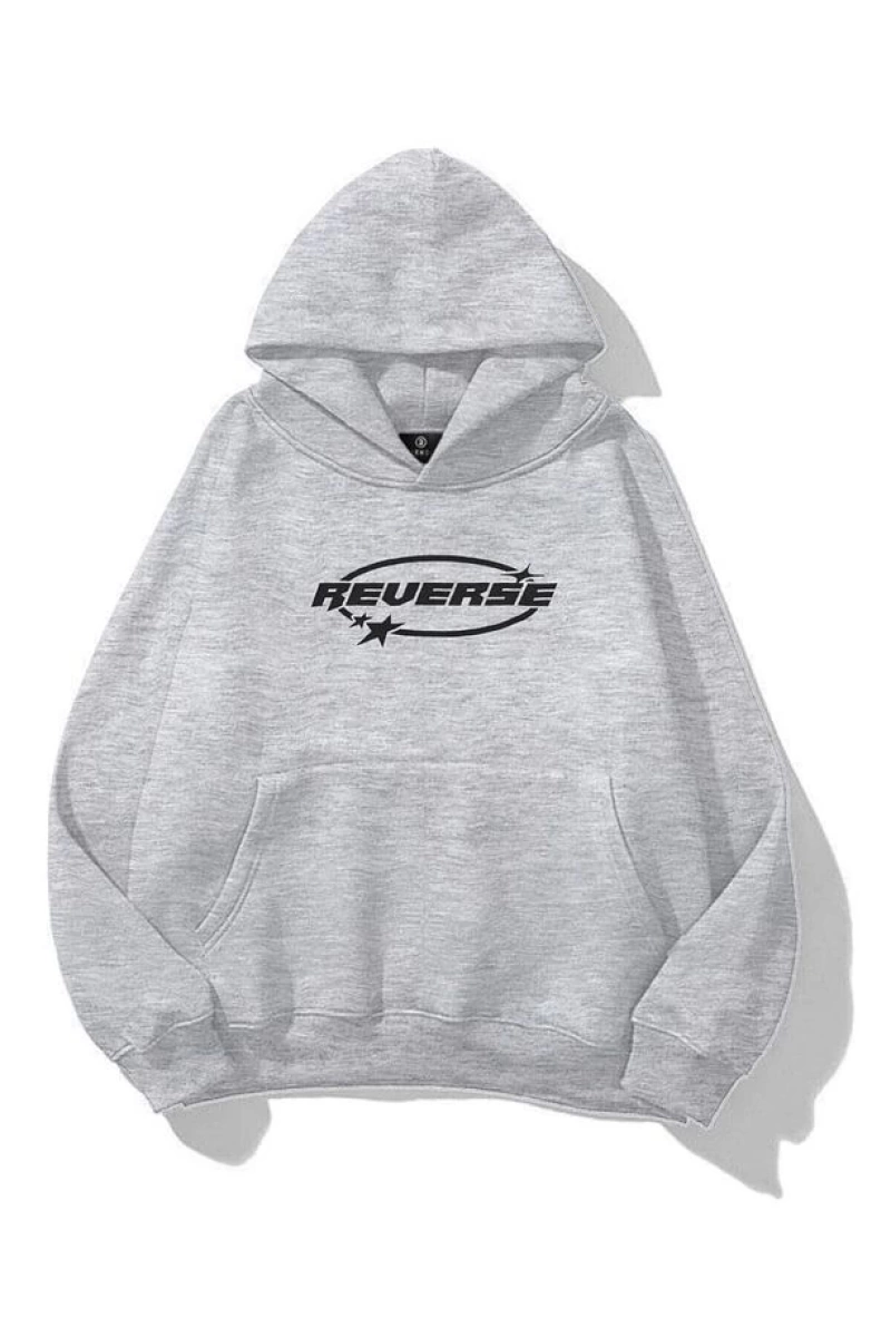 Unisex Reverse Sweatshirt  Gri