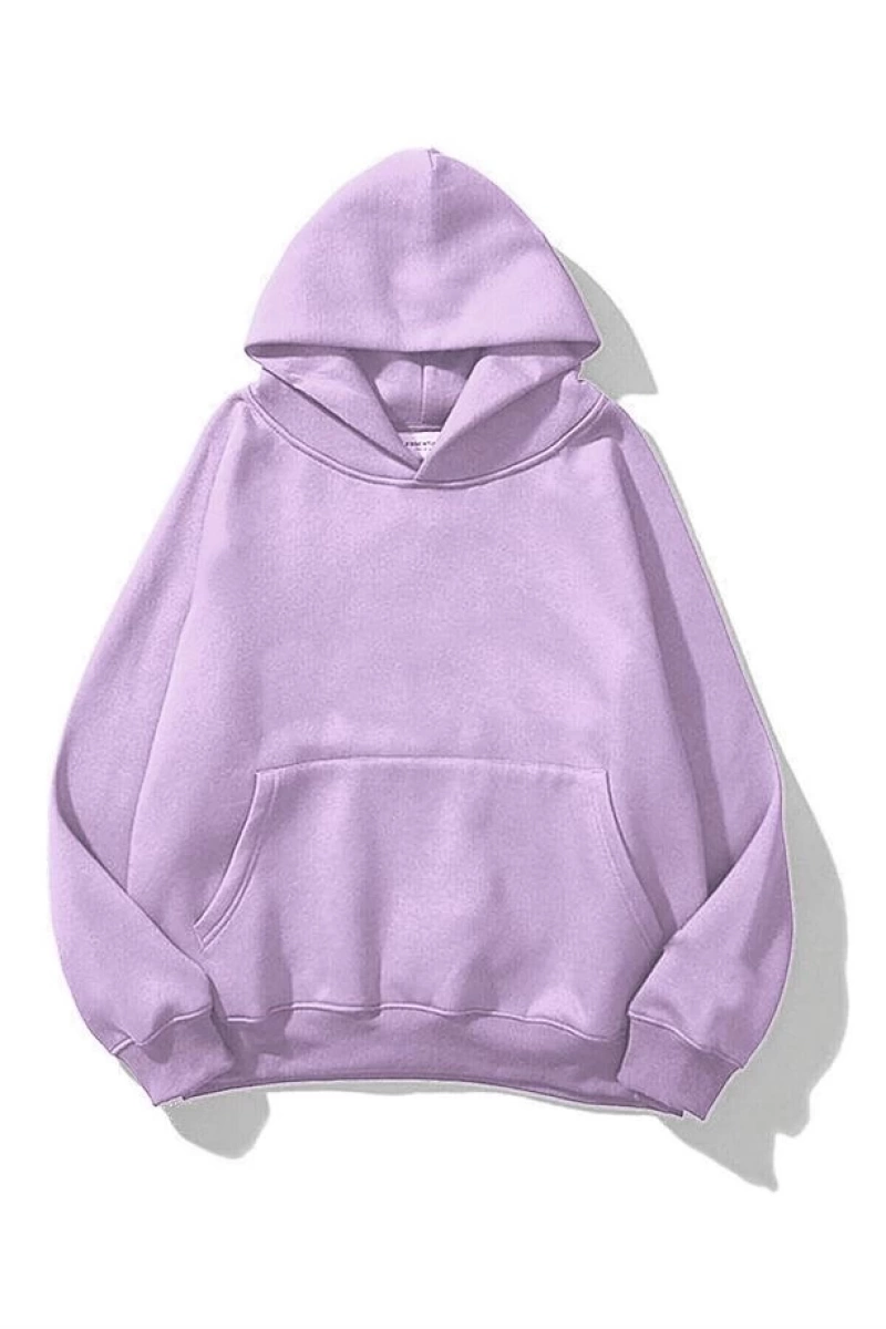 Unisex Siyah Basic Sweatshirt Siyah